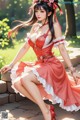 Hentai - Crimson Silks Dancing in the Twilight Breeze Set.2 20250103 Part 4