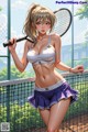Hentai - Radiant Grace on the Tennis Court Set.1 20250131 Part 8