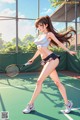 Hentai - Radiant Grace on the Tennis Court Set.1 20250131 Part 8