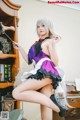 Coser @ 蜜汁 猫 裘 Vol.046: 贞德 女仆 (40 photos)