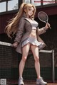 Hentai - Radiant Grace on the Tennis Court Set.2 20250207 Part 9